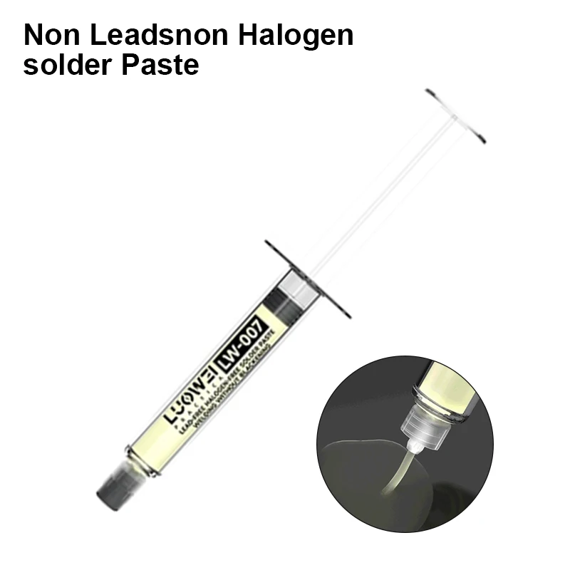 

LUOWEI LW-007 Lead-Free/Halogen-Free Soldering Oil BGA Solder Paste for Mobile Phone Maintenance Repair Oil