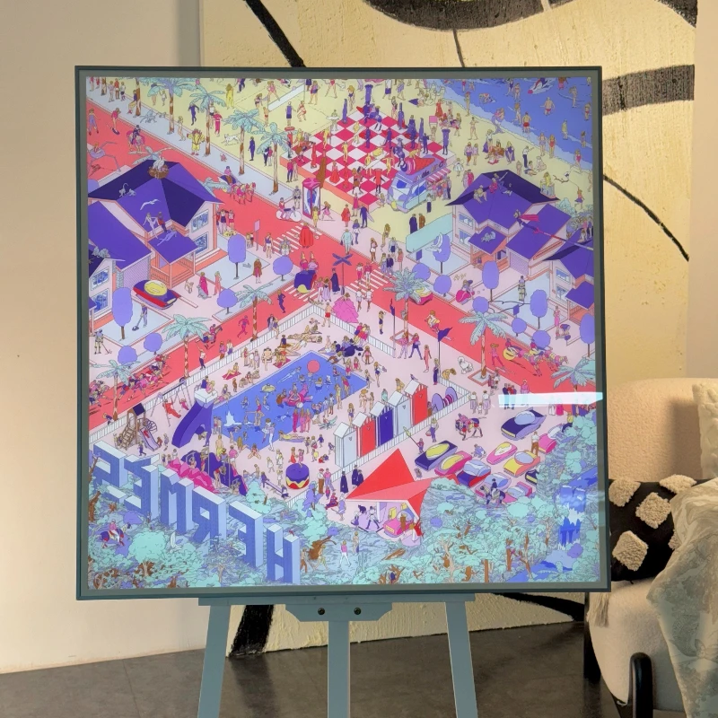 

High quality, easy to use and durable, recommended silk scarves, non-destructive magnetic backlight mounting