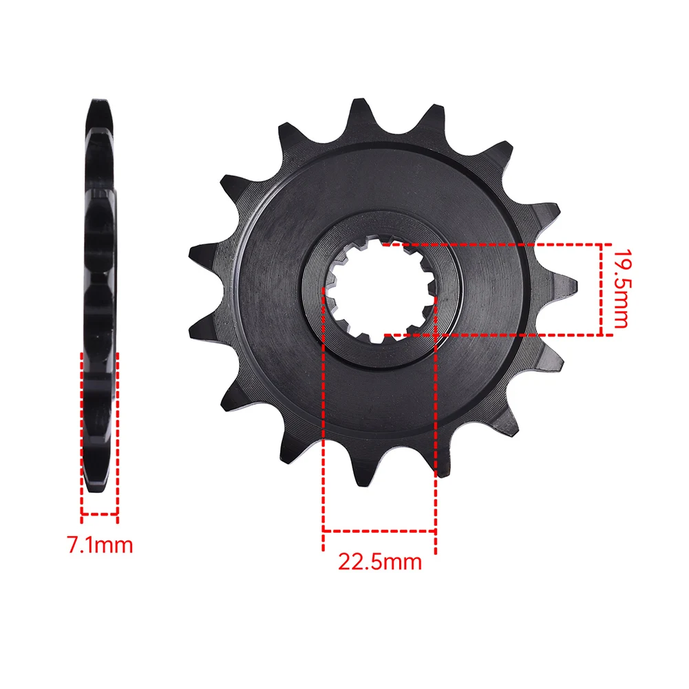 520 15T Front Sprocket For Suzuki DR250 GN250 GZ250 Marauder TU250 VL250 Intruder DR500 SP370 SP500 Parts