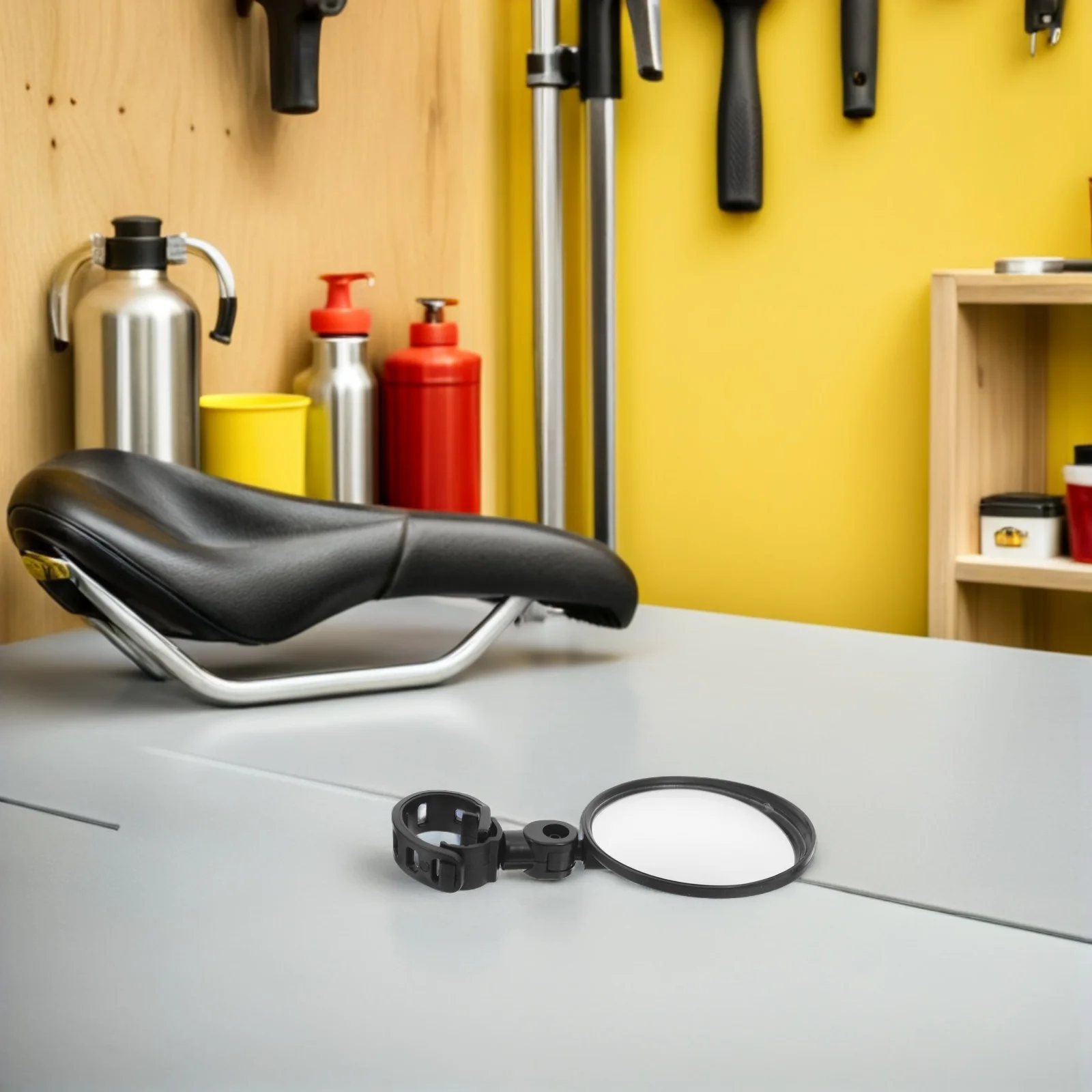 

4 Pcs Bike Mirror Round Bicycle Rearview Handlebar Mounted Mirrors for Adult Bikes Electric