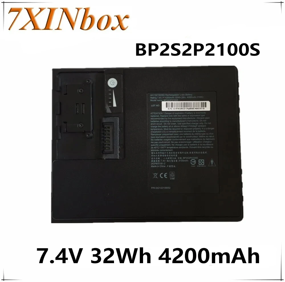 

7XINbox 7.4V 32Wh 4200mAh Original BP2S2P2100S Laptop Battery For Getac T800 series Laptop Tablet 441122100002