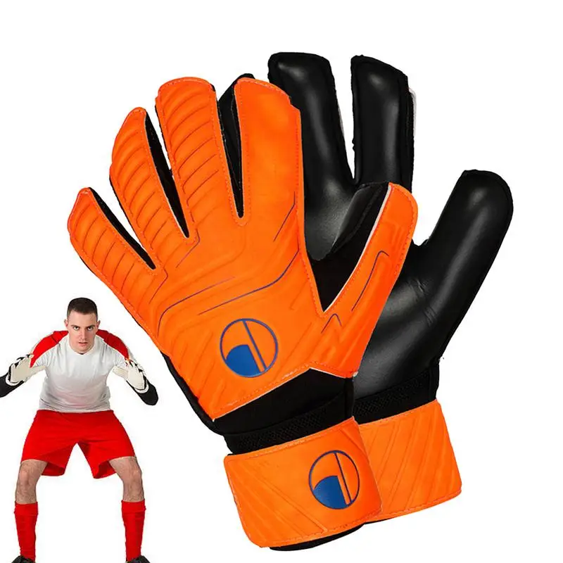 

Goalkeeper Gloves Anti-Slip Football Goalkeeper Gloves Keeper Gloves With Extra Grip Palm For Kids Youth Adult