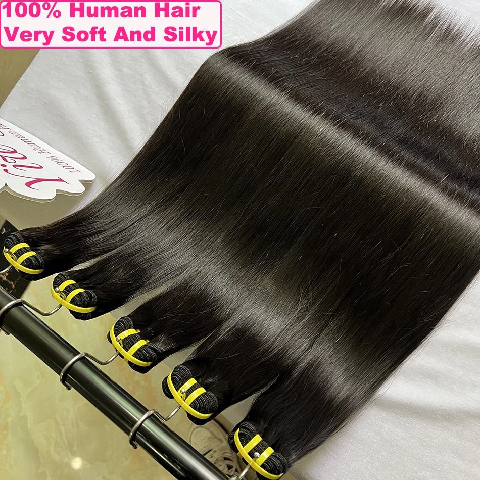 Sophia-Bundles de cheveux humains cousus, extensions de tissage de cheveux bruts non transformés, offres de 3 faisceaux, qualité 12A, vietnamien,