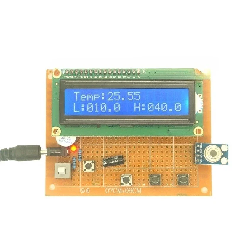 

Infrared non-contact temperature measurement alarm electronic design kit MLX90614