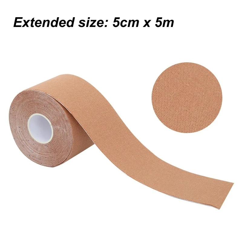 5cm X 5m Kinesiologie-Tape für Gesicht V-Linie Hals Augen Lifting Faltenentferner Aufkleber-Tape Gesichtspflege-Tool Elastische Bandage