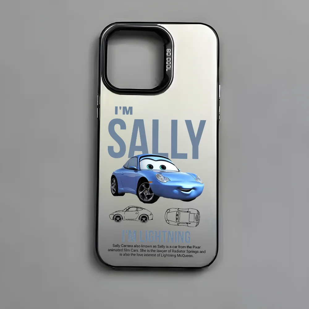 Lightning McQueen Mater Sally Phone Case For IPhone 17 Air 16 15 14 13 12 11 Pro Max Plus X XR XS Max 7 8 Plus Bumper Back Cover - náhled 5