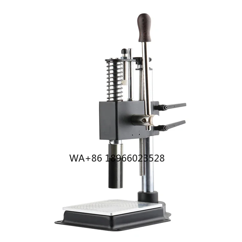 90CX Perfume Bottle Sealing Capping Machine Pure Manual for Collar Ring Crimping Vial Top Pressing Glass Fragrance Scent