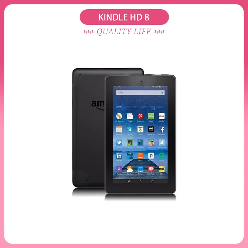Kindle Fire HD8 7ème tablette Android Ebook E Book LCD 8 pouces écran tactile Wifi Ereader Kindle Fire HD8 7ème tablette Android Ebook E Book LCD 8 pouces écran tactile Wifi Ereader