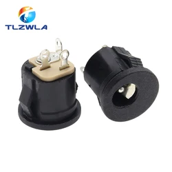10PCS DC022 DC-022K 5.5*2.1 / 5.5 x 2.1mm DC Power Socket/ DC Connector Panel Mounting DC-022 With Card slots