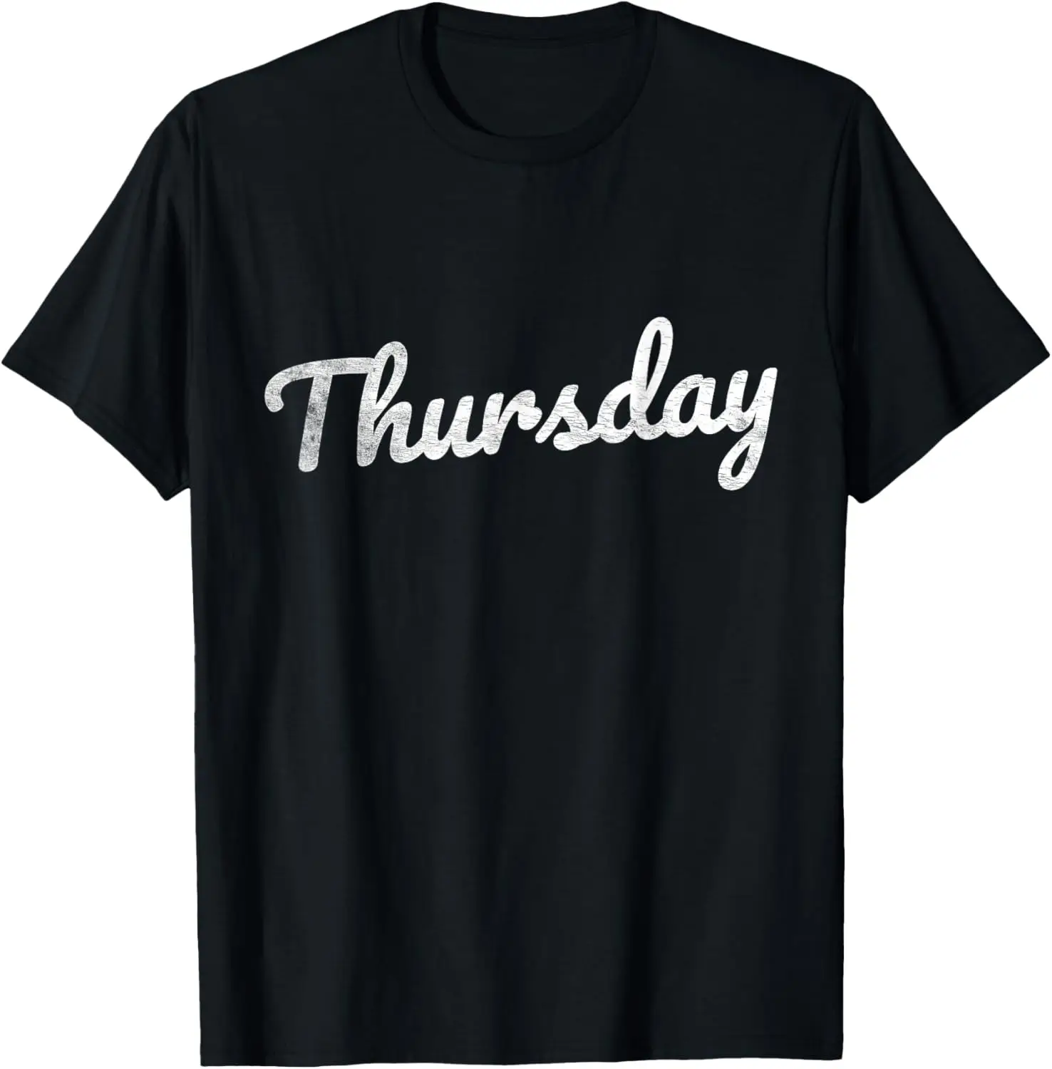 Thursday Distressed Fun Days of the Week Weekday Weekend T-Shirt