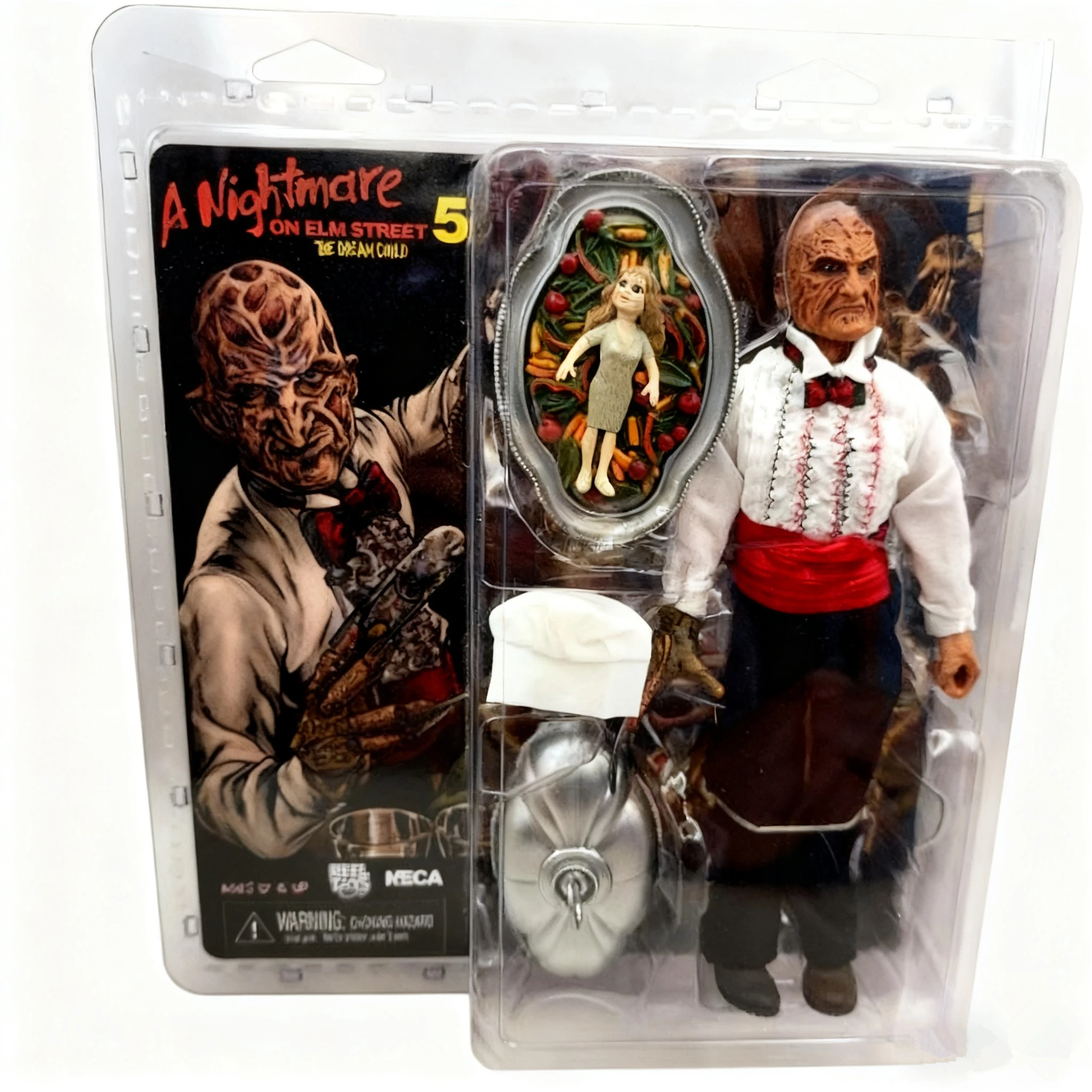 

NECA Reel Toys A Nightmare on Elm Street 5, мечта, детский шеф-повар, Фредди Крюгер, фигурка, подлинная версия, не реплика