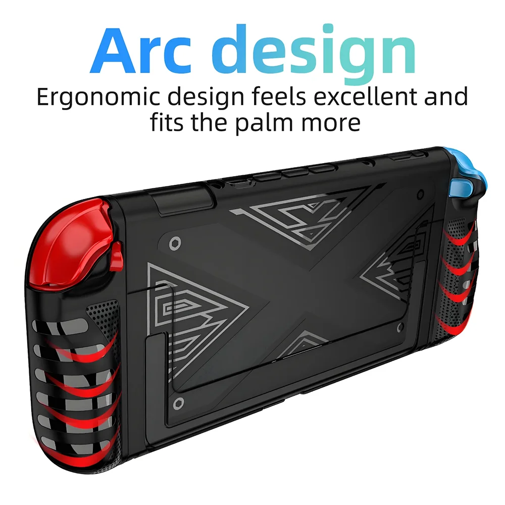 حافظة واقية من البولي يوريثان لـ NS Switch 2 Joycon مقبض قبضة سبليت غطاء سيليكون غطاء حماية الجلد للتبديل 2 الملحقات