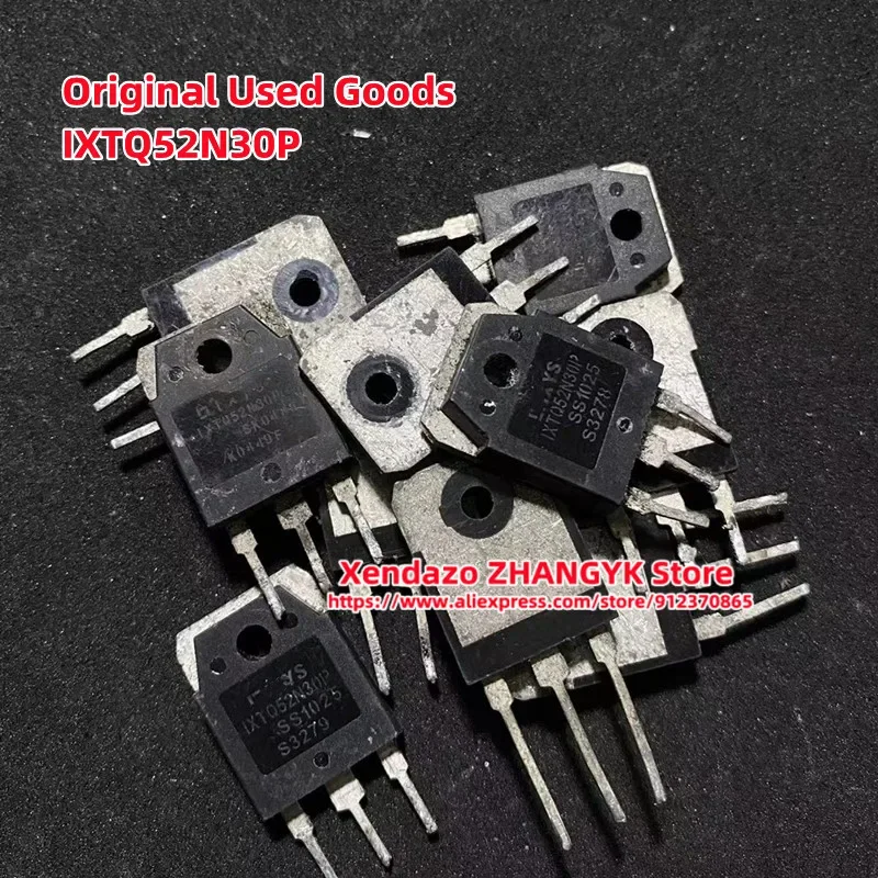 10pcs/lot Original IXTQ52N30P 52N30 MOSFET N-CH 300V 52A TO-247 Quality assurance