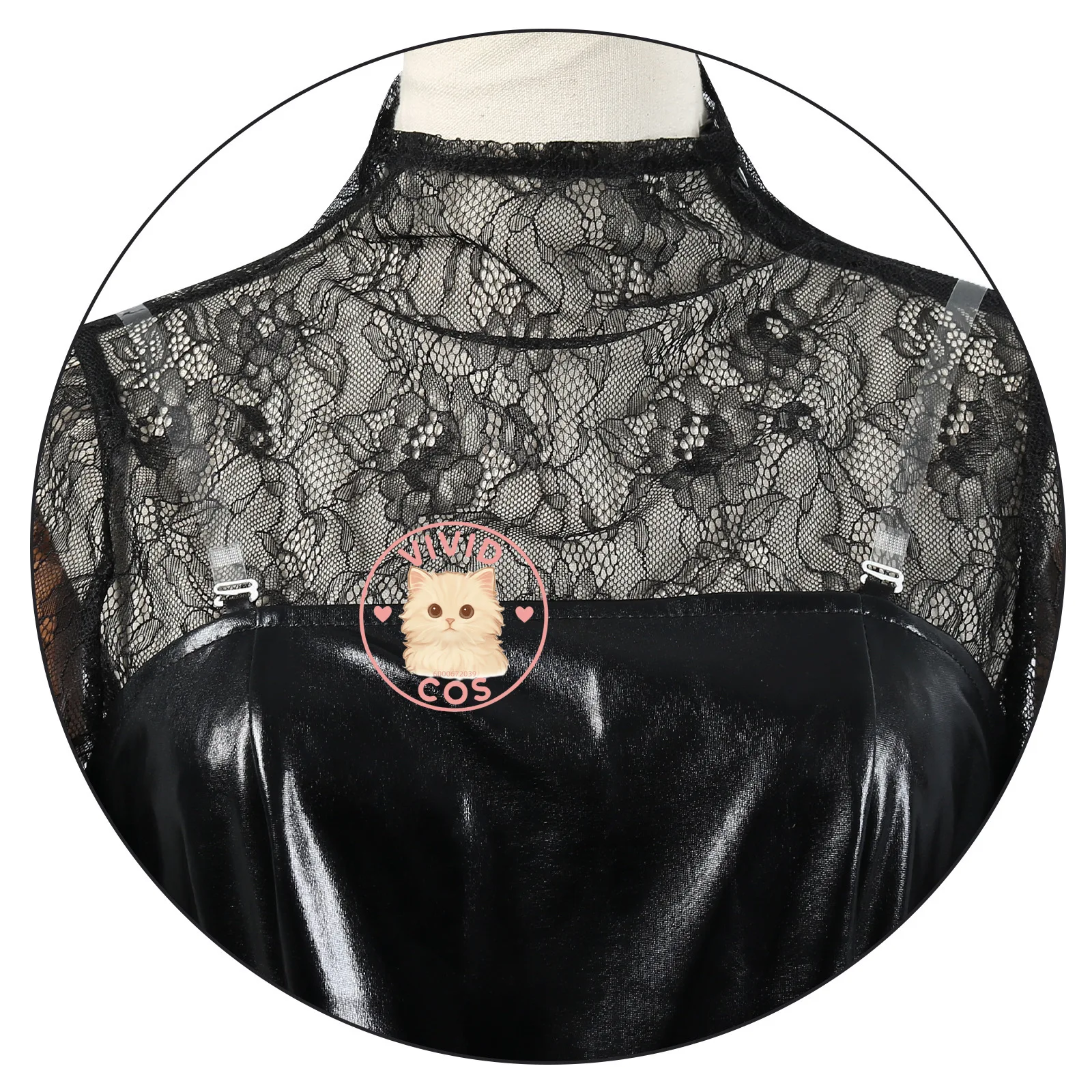 Sakamoto Days-Disfraz de Cosplay de la nueva serie de Anime Daifo Manga, juego de rol bidimensional como personajes, vestido negro