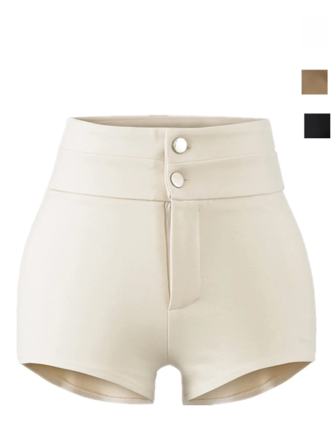 

High Waist Slimming ort Pants Two Button Bootcut Boting Trousers Street Sle Casual Faionable Chinese Brand