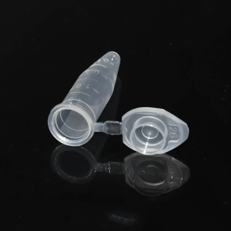 50/100/300pcs 0.2ML, 0.5ML, 1.5ML With Scale Lab Centrifugal Tubes With Pointed Bottom and Cap Centrifuge Tubes Vial