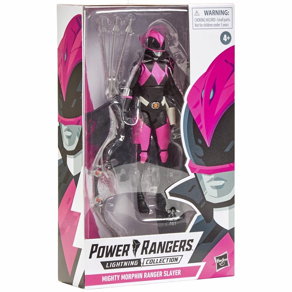 In Stock Original Hasbro Power Rangers Lightning Collection Mighty Morphin Ranger Slayer Action Figures Collectible Model Toys