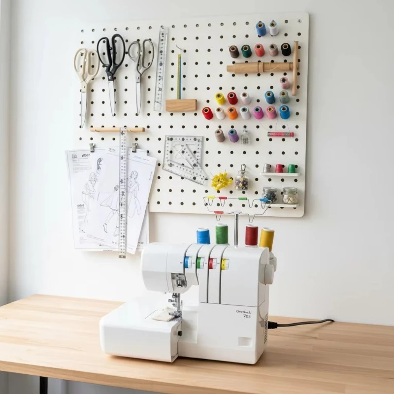 Household Portable Household JK 703 Household 4-thread Overlock Sewing Machine Suitable for Sweater Double/