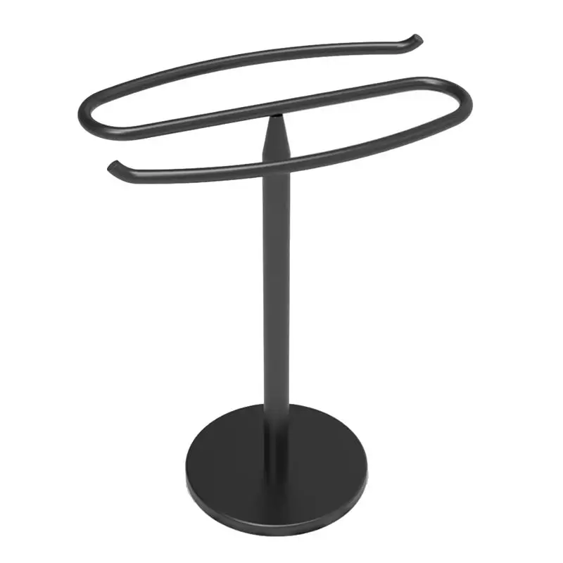 

B03C-Настольная вешалка для полотенец, отдельно стоящая, из нержавеющей стали, для ванной комнаты, кухни, для подвешивания полотенец, бытовая