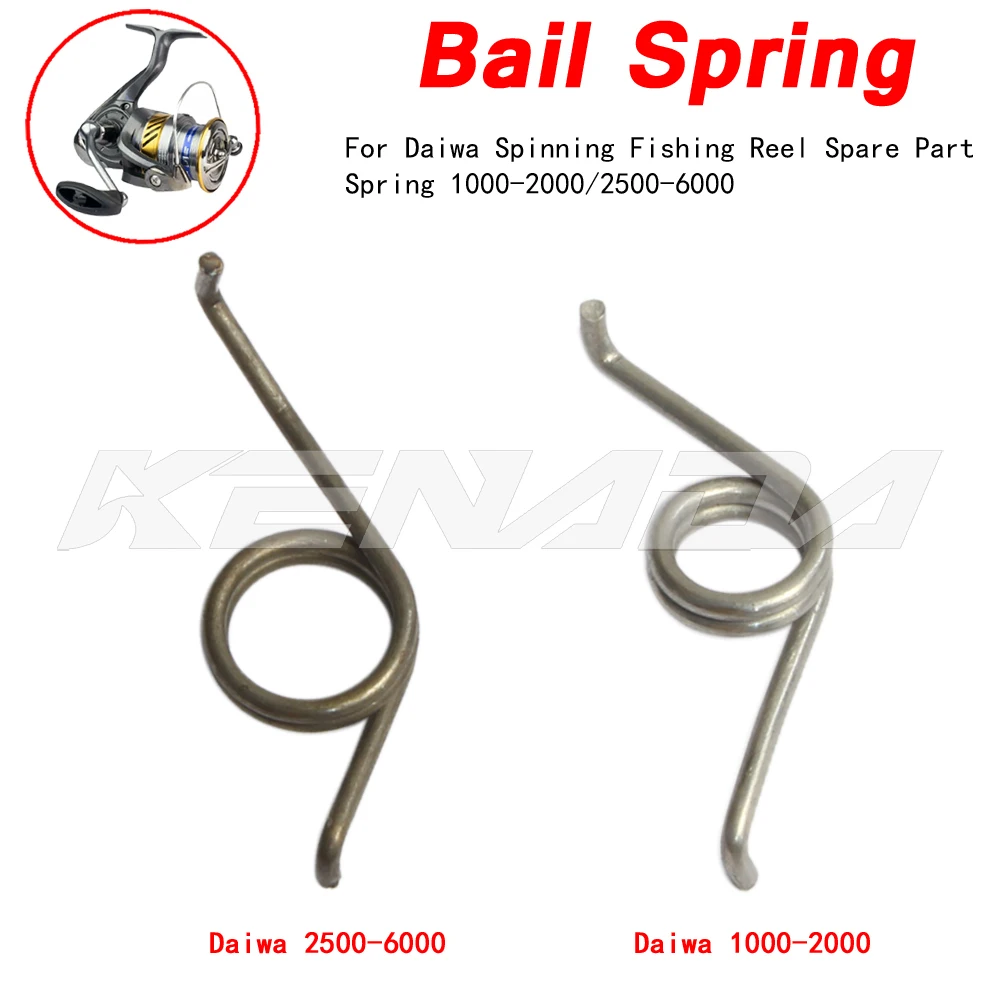 

Bail Spring For Daiwa Spinning Fishing Reel Spare Part Spring 1000-2000/2500-6000 Daiwa D-Shock 2500-B Models JA