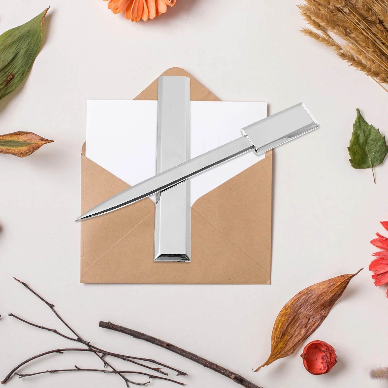 Paper Knives Letter Opener Gift Box Miss Metal Envelope Split File Device Tool