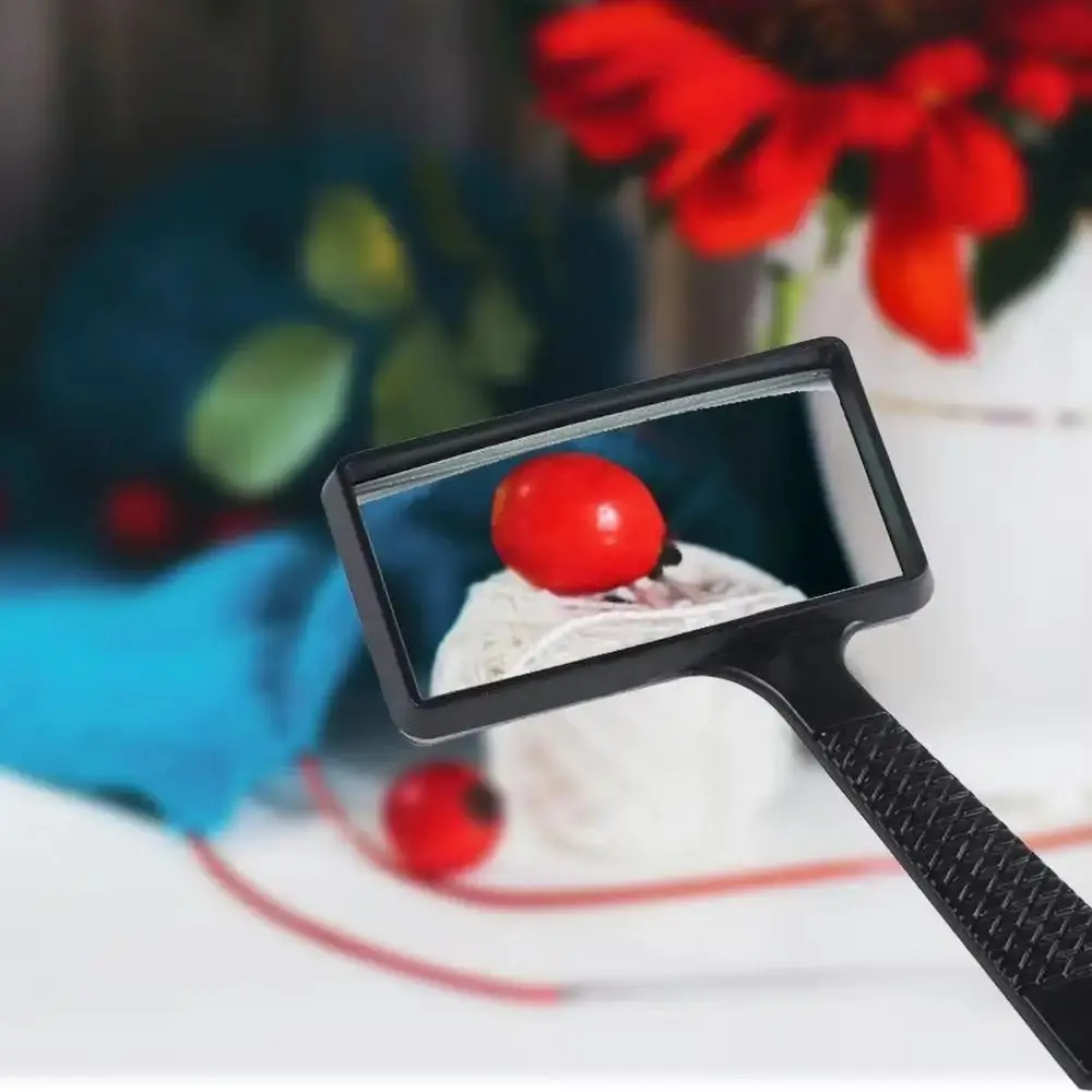 

Handheld Loupe Magnifier High Definition Convenient Magnifying Glass Compact Optical Glass 10X Magnifying Glass Versatile