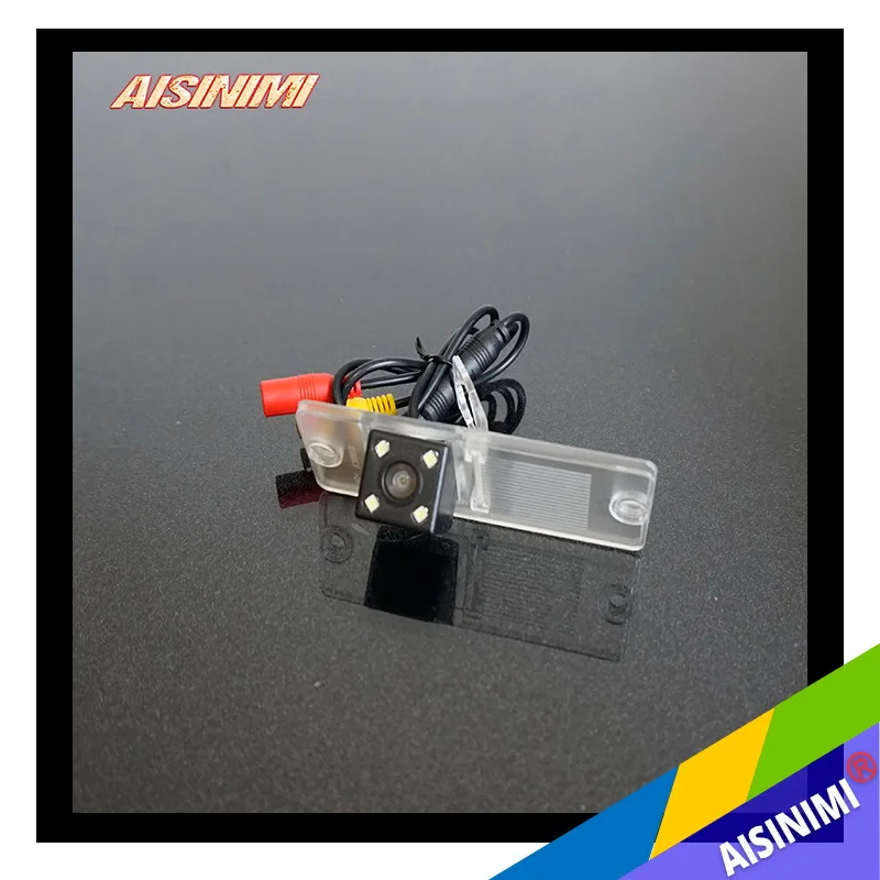 For Mitsubishi Pajero Zinger L200  Rear view camera With Parking Line Waterproof Night Vision 4LED CCD back up camera