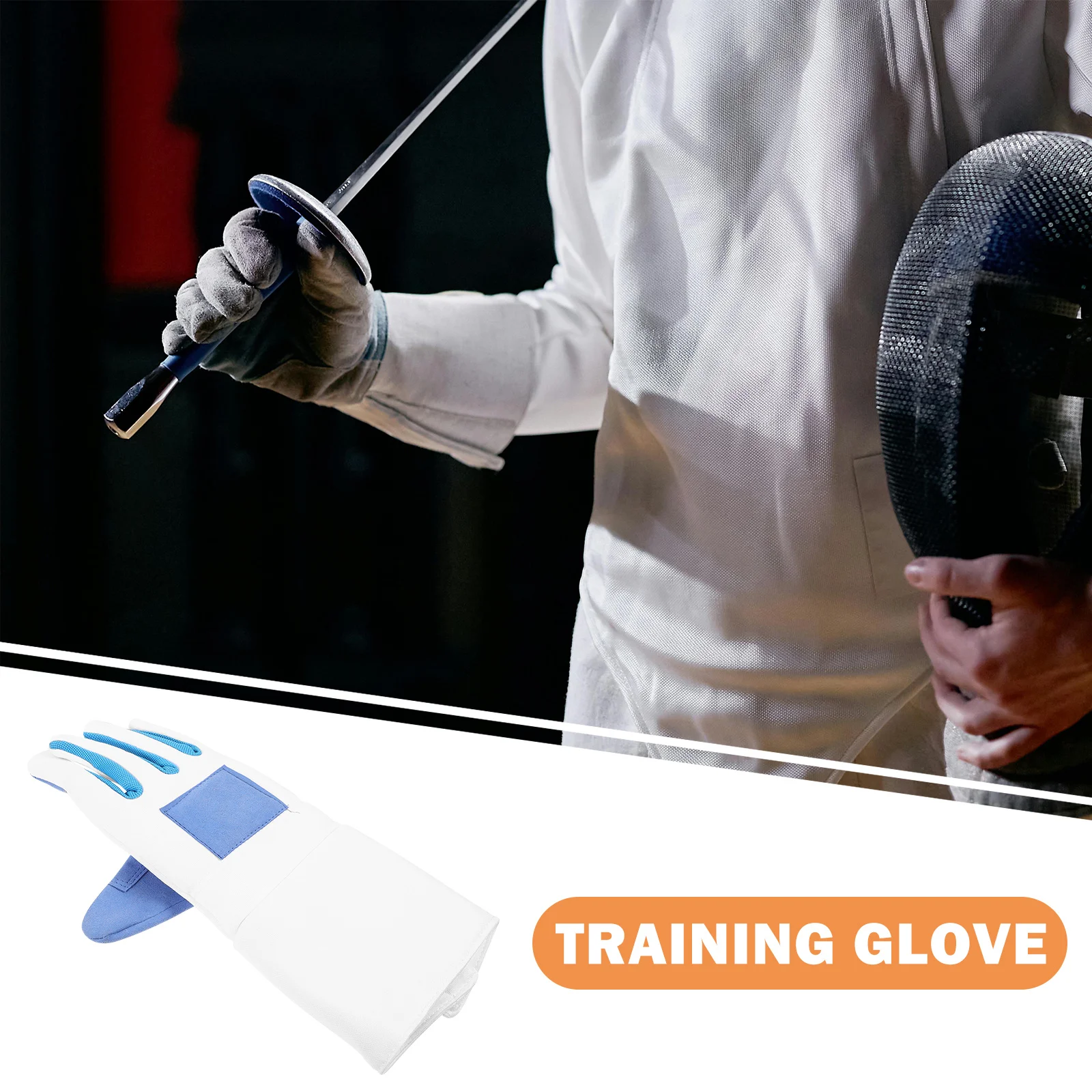 

Professional Fencing Glove Lightweight and Comfortable Nonskid Feature for Intense Training Reliable Fencing Accessory