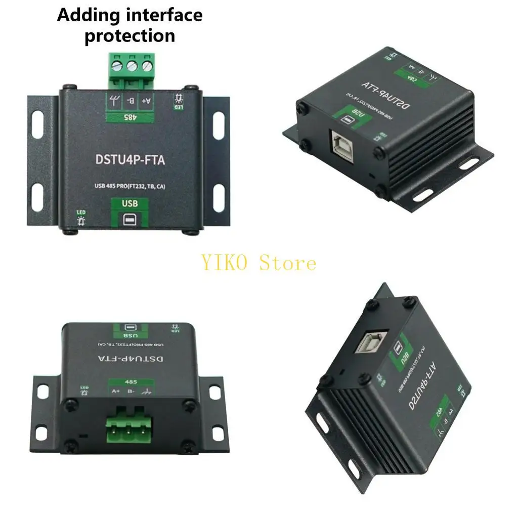 

K32C ABS USB RS485 Изолированный последовательный преобразователь двунаправленного преобразования для эффективной передачи