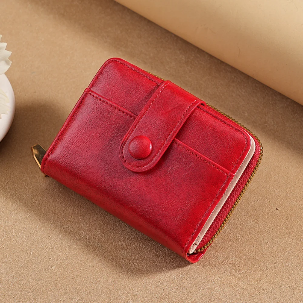 

Кошелек из искусственной кожи, мягкий кошелек с узором личи, модный кошелек, универсальный для хранения карт, для мужчин, молодых профессионалов