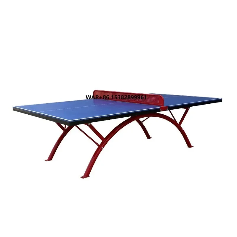 Professional Competition International Standard Size Folding Ping Pong Table Table Tennis Table Green Waterproof Custom Top Blue
