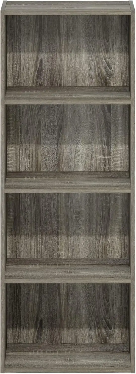 

Bookcase / Book / Storage, 4-Tier, French Oak