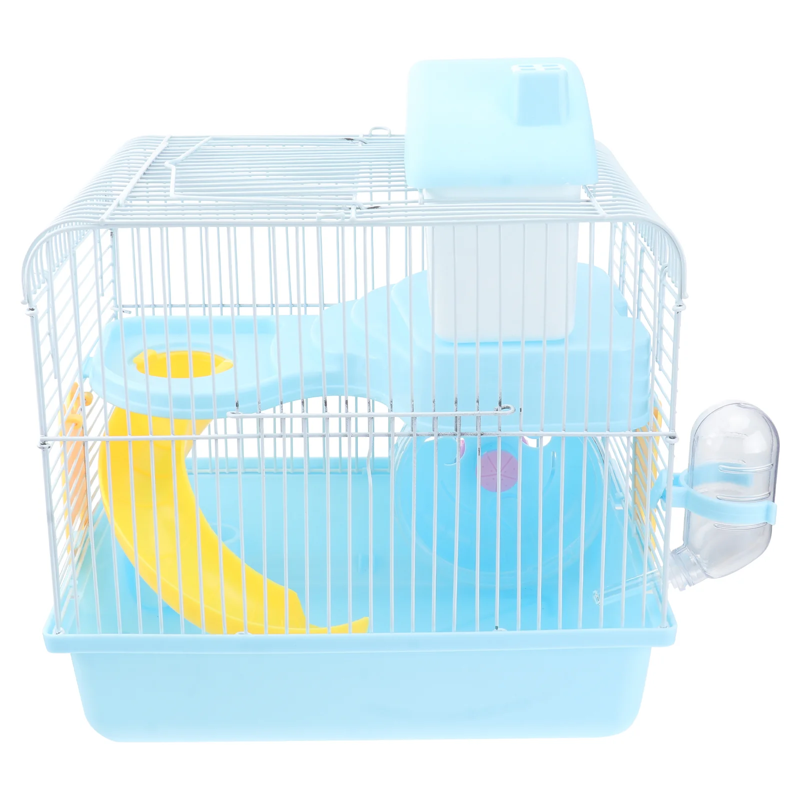 

Waterbottle Hamster Cage Pet Small Animals Chinchilla Blue Villa for Pets Travel