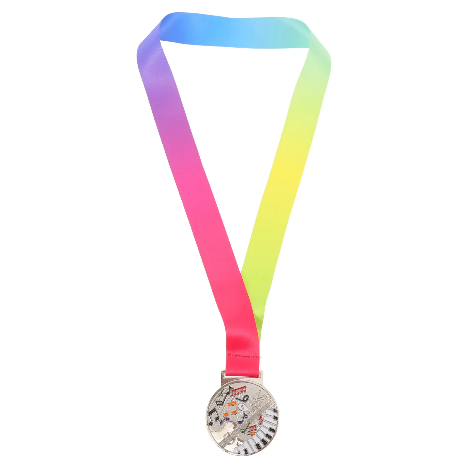 ميدالية الموسيقى الفضية البيانو الكمان الغناء جائزة الإبداع الإنجاز المنافسة ميداليات ميدالية قلادة الميداليات الموسيقية