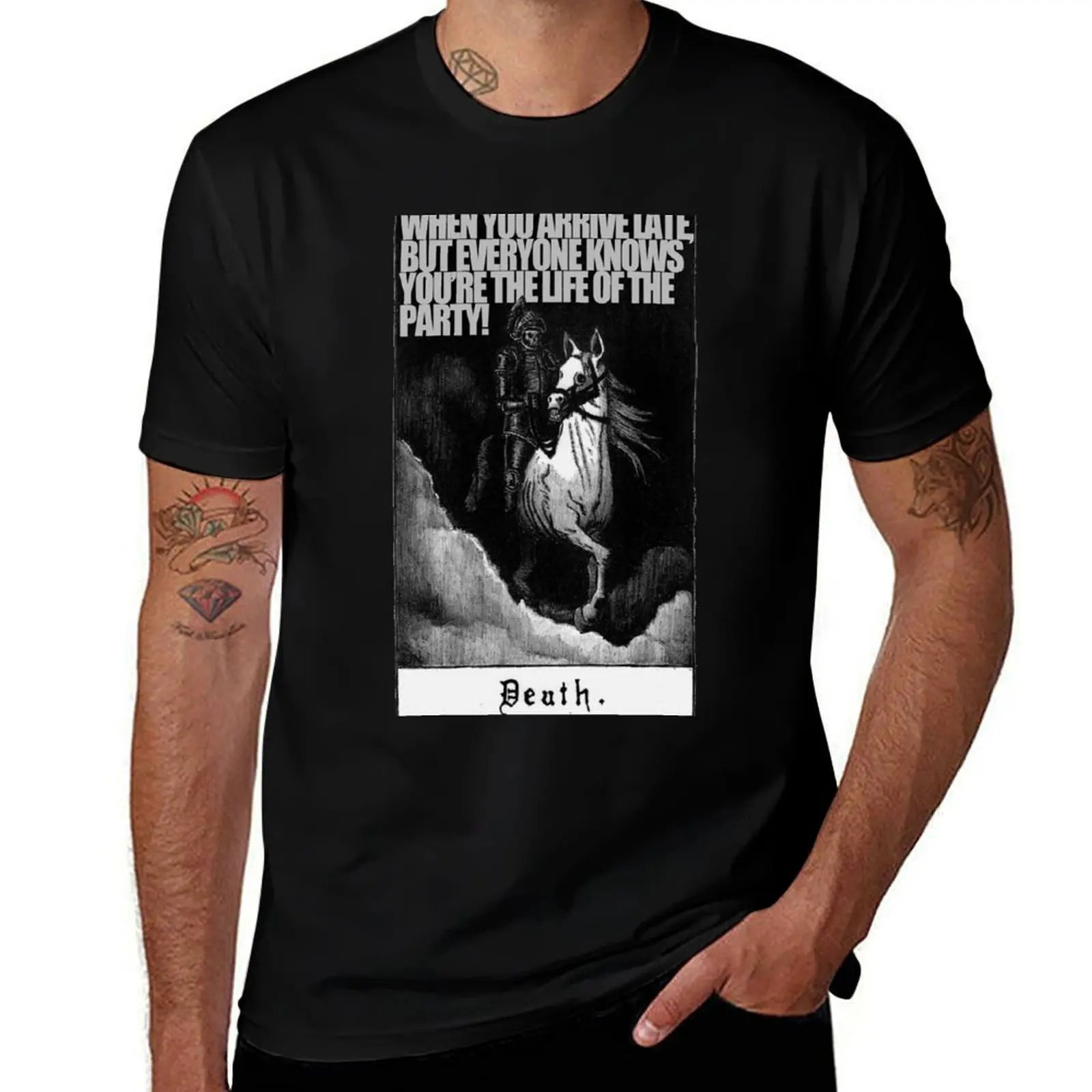 Hold My Steed. T-Shirt Casual Light Summer Short Sleeve Top