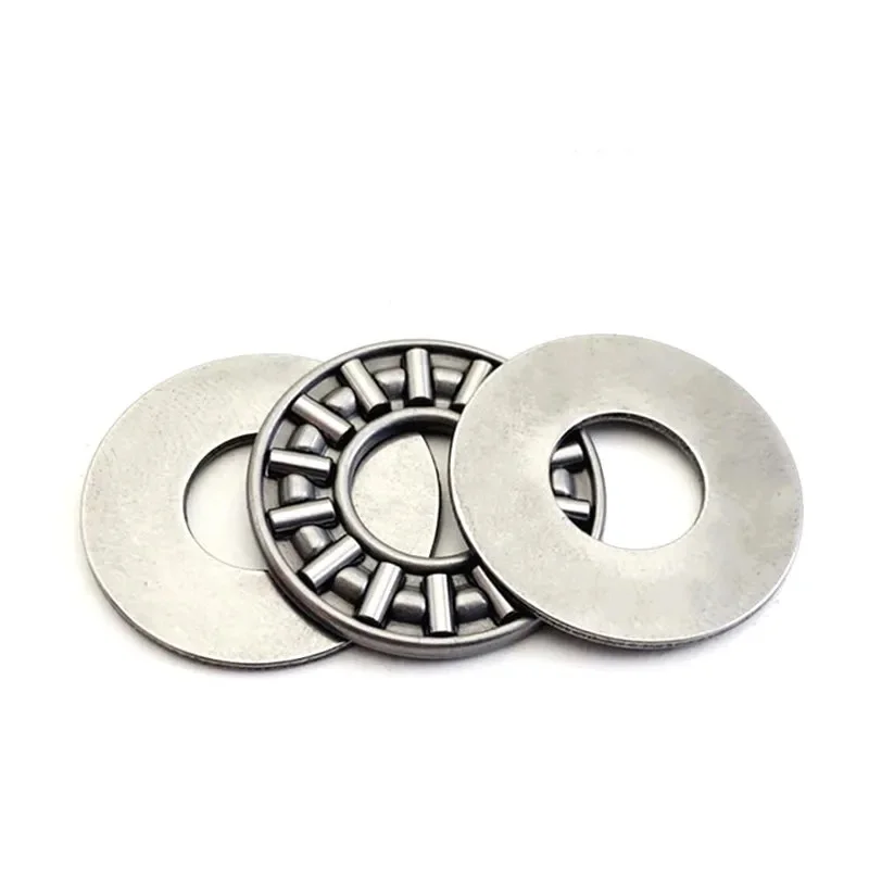 10pcs/set  Miniature Bearing Steel Thrust Needle Roller Bearings Ultra Shim Thrust Bearings AXK2035+2AS For Pipeline System