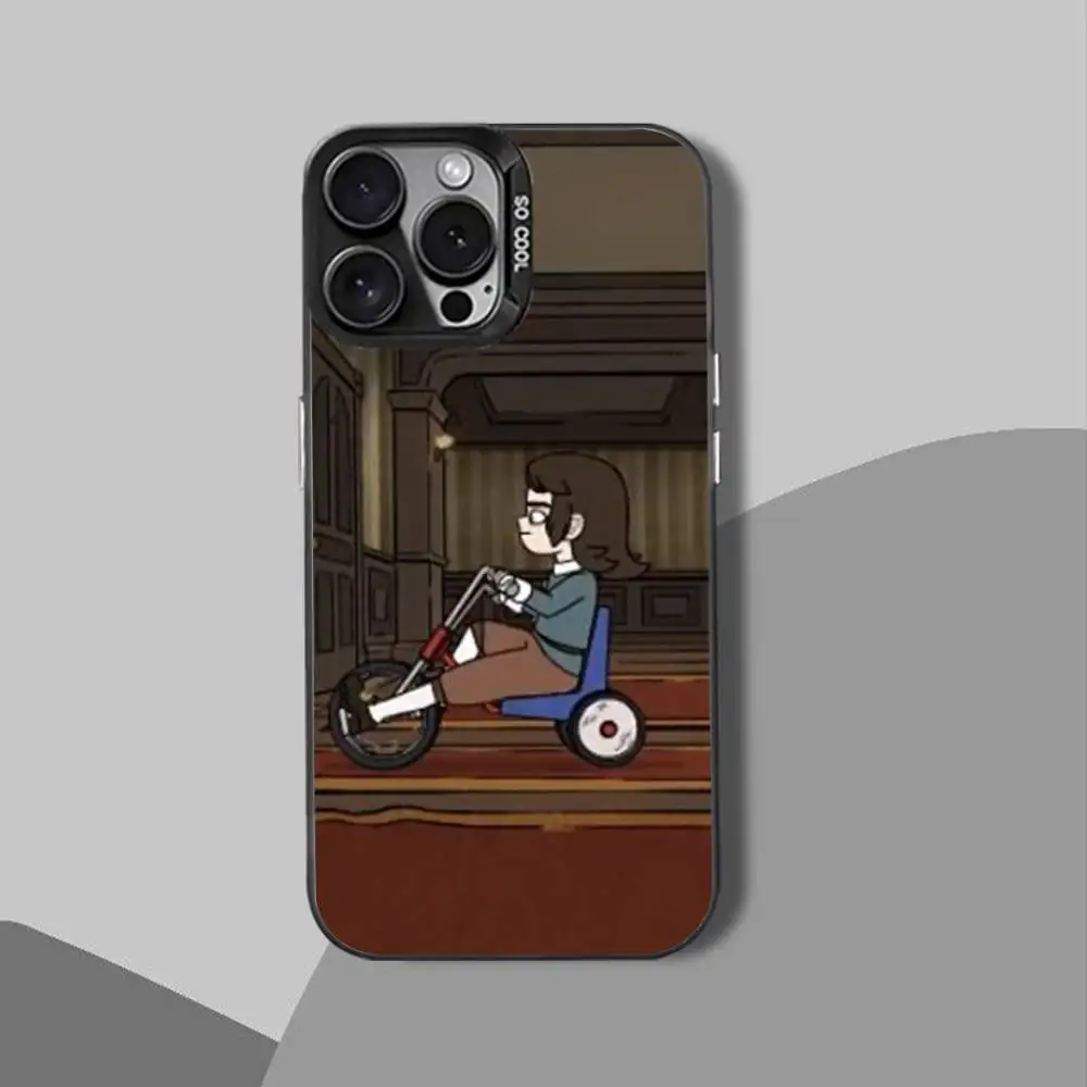 حافظة هاتف H-HauntedS HotelS 2025 لهاتف آيفون 12,16,11,14,13,17,15,E,Max,Plus,Air,Pro,غطاء أسود صغير مقاوم للصدمات #6