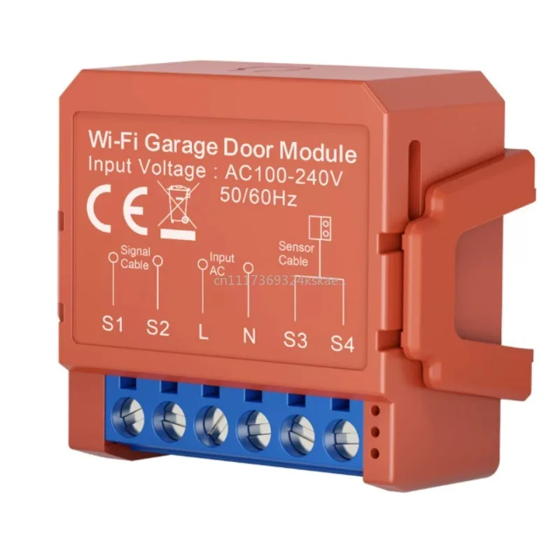 AVATTO WiFi Smart Garage Door Opener Switch Module Controller Support APP Voice Remote Control Compatible Tuya Alexa Google Home