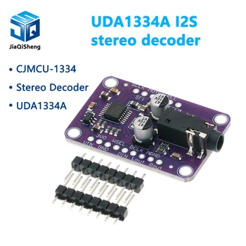 Modulo DAC 1334 UDA1334A Scheda modulo decodificatore audio stereo DAC I2S per Arduino 3.3V - 5V