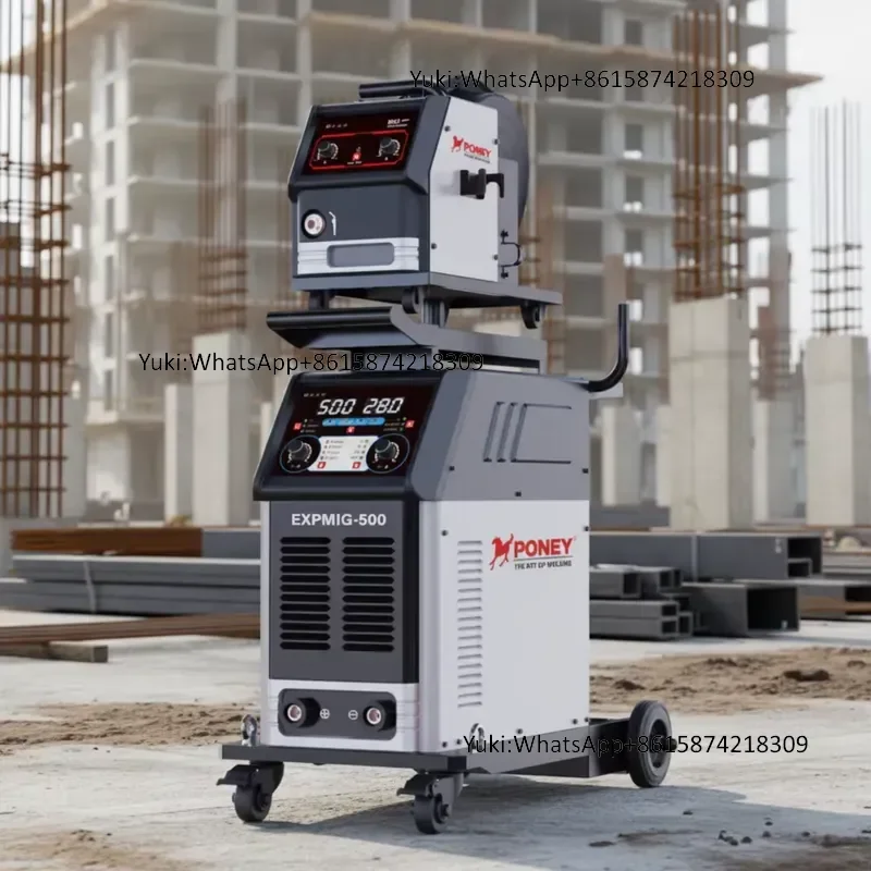 MIG 350A Hot-selling Multi-Voltage 220/380/400 V MIG Welder CO2 Gas  MIG/MAG Slotting Welder 20kg Wire Welder