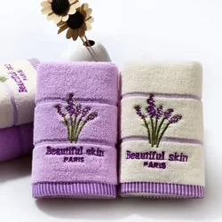 100% Cotton Bath Towel Set Absorbent Adult Bath Towels Solid Color Soft Friendly Face Hand Shower Towel For Bathroom Washcloth