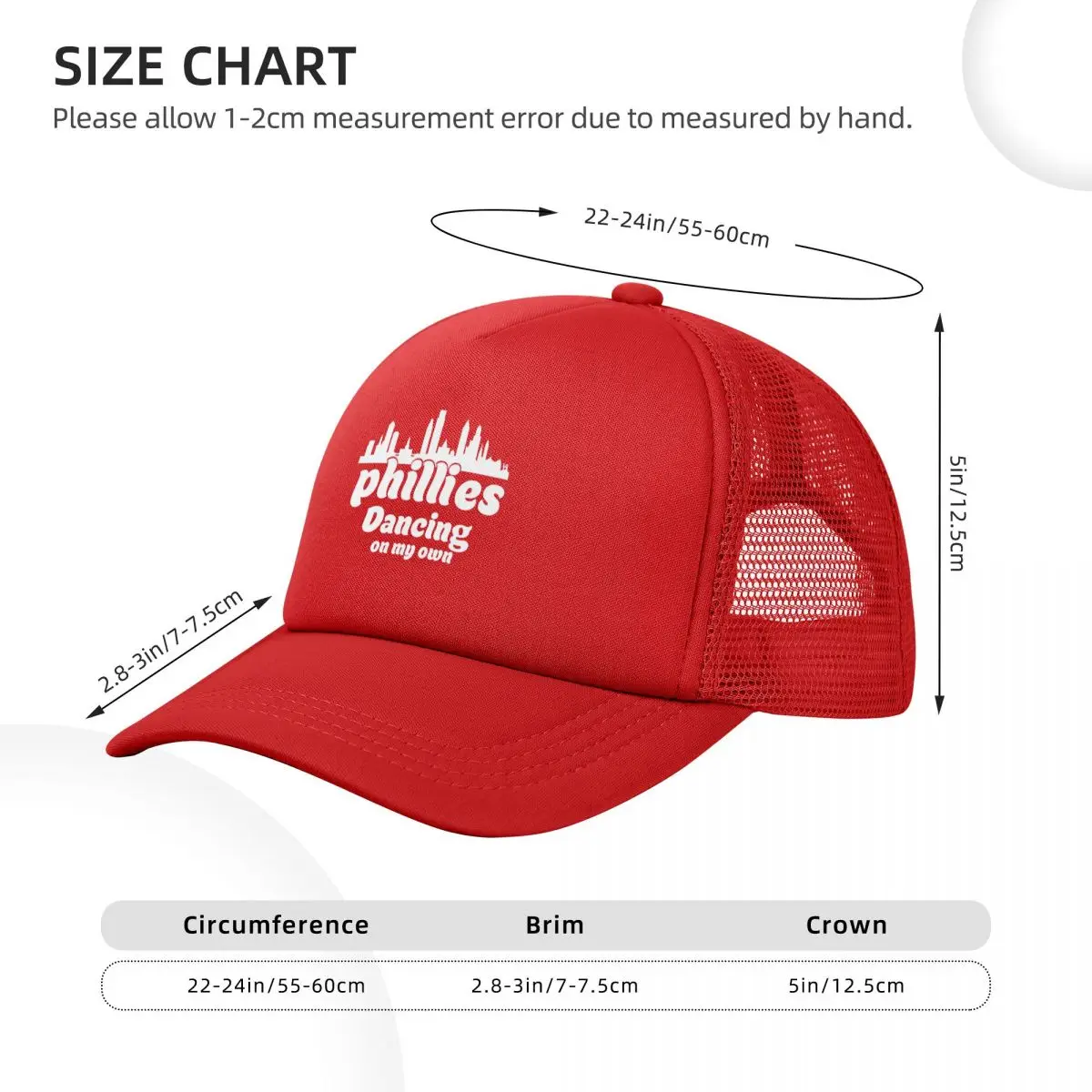 Phillies - City Mesh Baseball Caps Snapback Fashion Baseball Hats Breathable Casual Casquette Outdoor For Men's And Women's