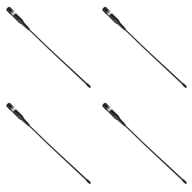 

【RECOMENDAR】4X NL-R2 VHF UHF 144/430 Mhz Radio NLR2 Flexible Whip PL259 Antenna For Baofeng Motorola ICOM