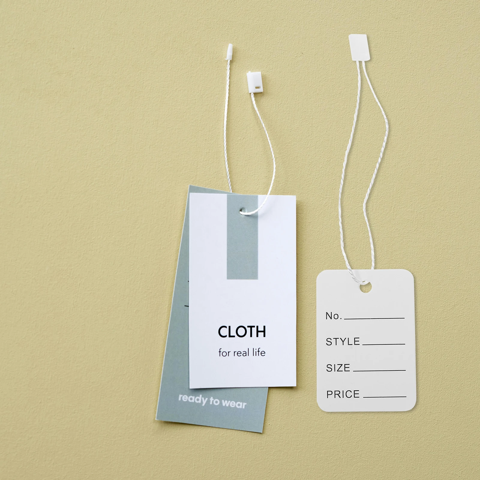 2000 шт., этикетки для одежды, бирки для носков, пластиковые петли для новорожденных, проволочные бирки, вязаная крючком обувь, прочный дизайн, профессиональный вид