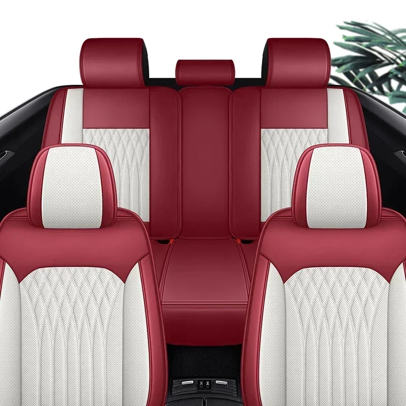 3D Full Coverage Car Seat Cover for HYUNDAI Tucson Santa FE I30 I40 Veloster Genesis Venue Terracan Ioniq Accent Car Accessories