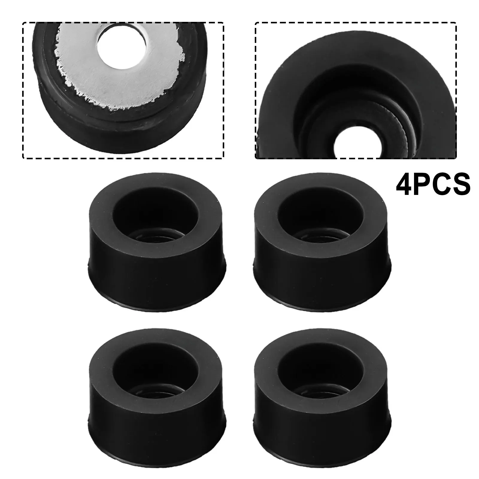 

High-Quality 4pcs Rubber Buffers For TS410 TS420 TS510 Cut-Off Saws Replacement Rubber Bumper Garden Power Tool