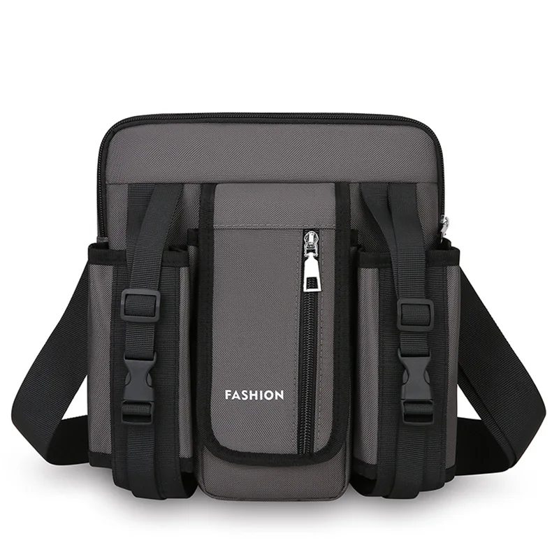 

Fashion Trends Men Shoulder Bags High Quality Oxford Crossbody Bag For Men Messenger Bags Stylish Men Bag With Bottle Pocket Sac