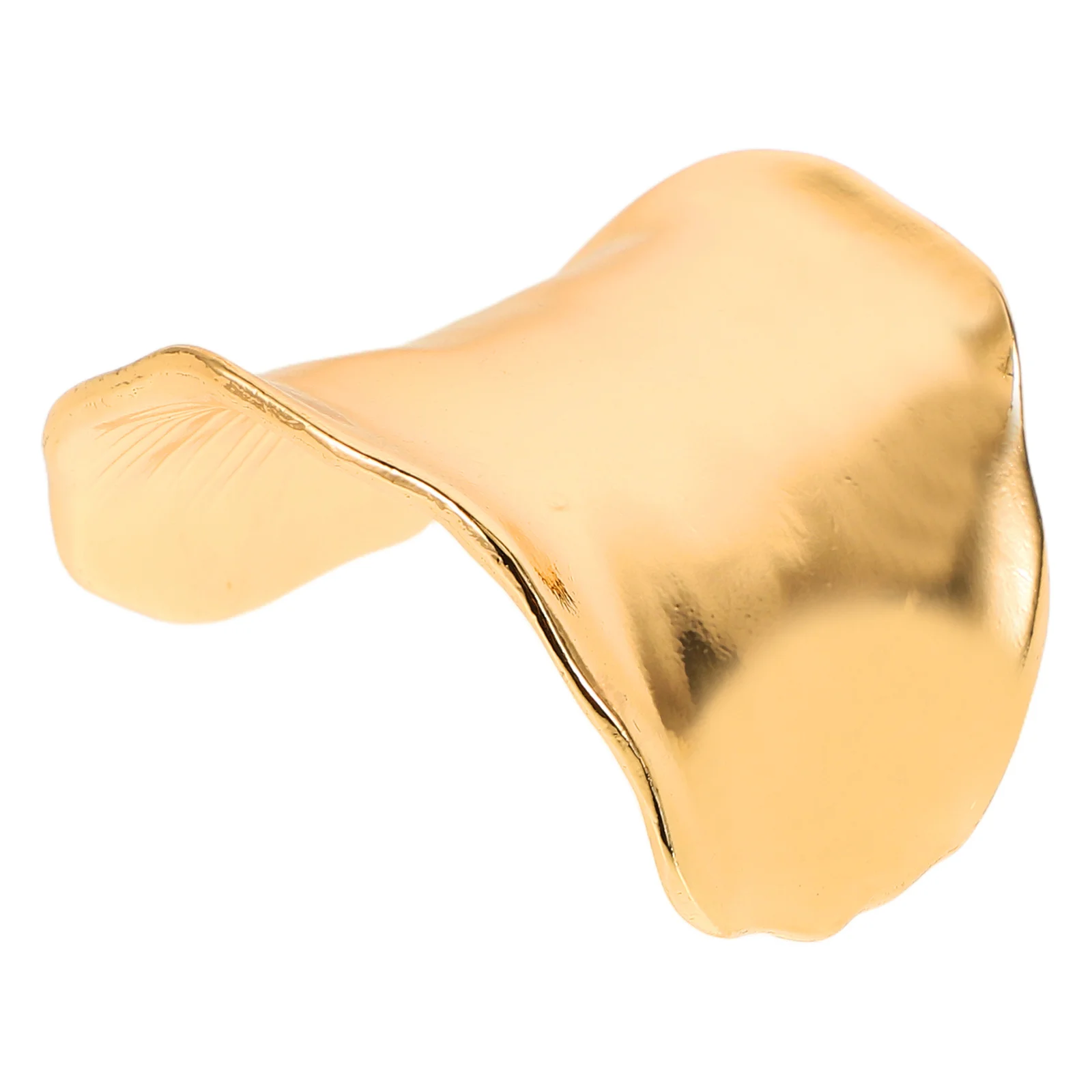 

Metal Cuff For Women Long Hair High Ponytail Clip Lava Texture Zinc Alloy Durable French Decorative Hair Jewelry Accessory