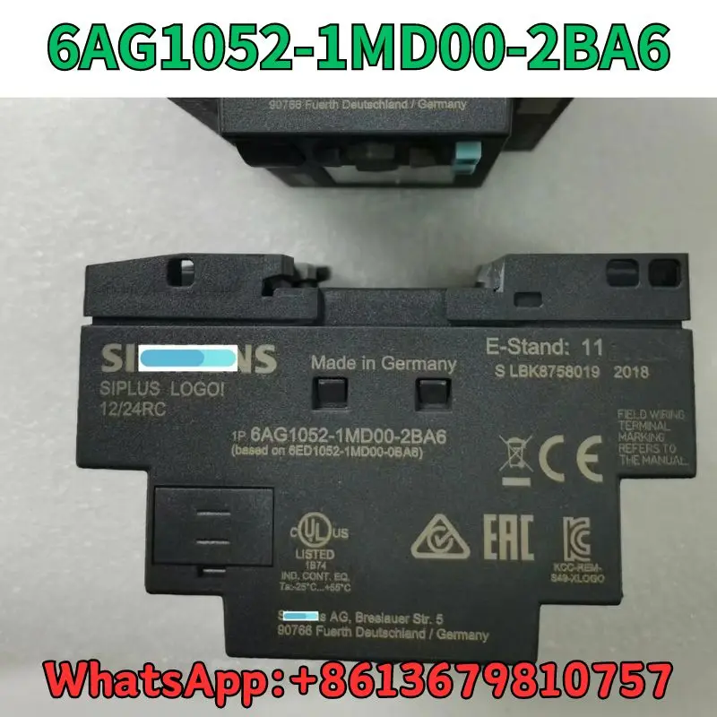 second-hand Module 6AG1052-1MD00-2BA6 test OK Fast Shipping