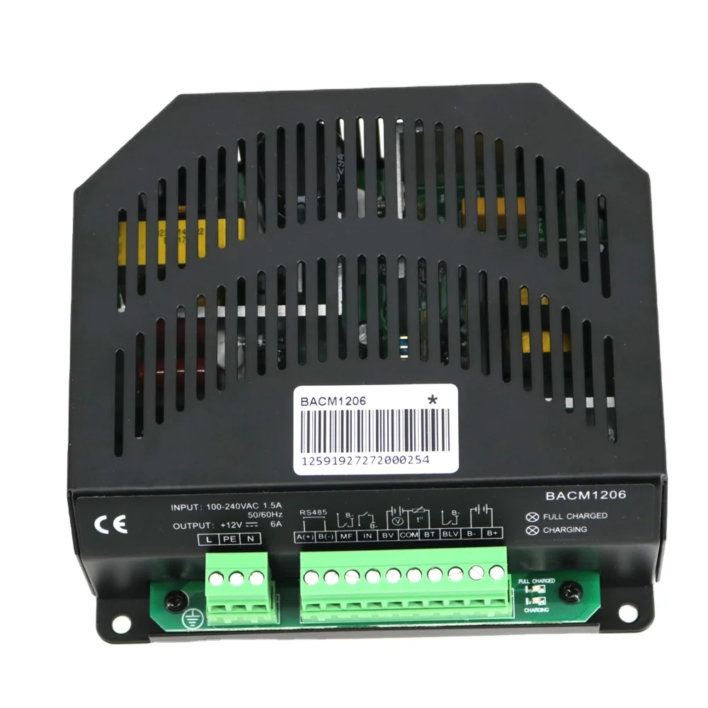 BACM1206 SmartGen Generator Genset Battery Charger Voltage Auto Battery Charger 12V 6A